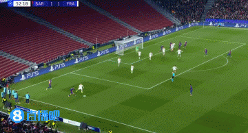 谁能想到？亚马尔传中，孔德头球梅开二度，巴萨2-1反超法鹰！