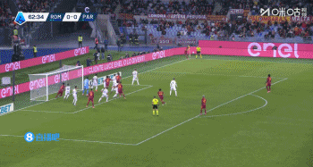 罗马打破僵局,埃尔莫索头球破门