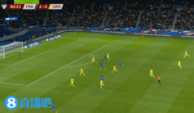 这波稳了！姆巴佩空门得手达成双响，法国3-0领先乌克兰