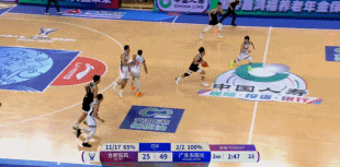  外线哑火！合肥狂风半场三分13投仅1中 命中率只有7.7%