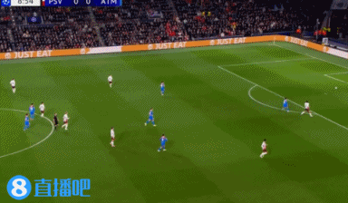 埃因霍温连续传球配合打穿马竞防线，古斯·蒂尔破门！PSV1-0马竞