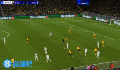 闪耀哥再次扳平！两人配合打穿多特防线，海于格破门