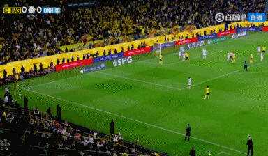 C罗第31分钟，门前捅射打进首球