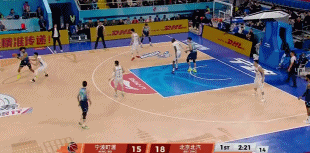 這全場(chǎng)不得？杰克遜替補(bǔ)16秒鐘連拿5分 寧波7