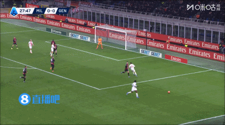 攻破母隊(duì)大門！科隆博中路搶點(diǎn)破門，米蘭第28分鐘先丟一球