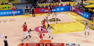 火力壓制！塔克連續(xù)命中三分 廣廈轟出11