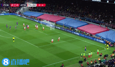 真要逆转？贝尔纳尔双响，巴萨总比分追成3-4马竞