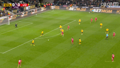 狼队首次射门！罗德里戈·戈麦斯反击单刀破门，红军第78分钟丢球