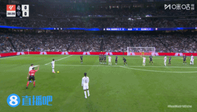  个人赛季首球！吕迪格补射破门，皇马1-0领先