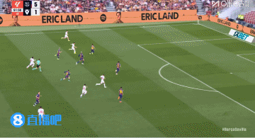  弗里克不满！索乌读秒头球为塞维利亚再扳一球，巴萨最终5-2获胜