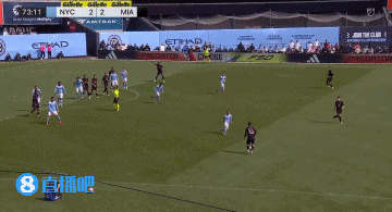  迈阿密再度领先！阿伦精彩长传，米凯尔精准头球顶进球门远角