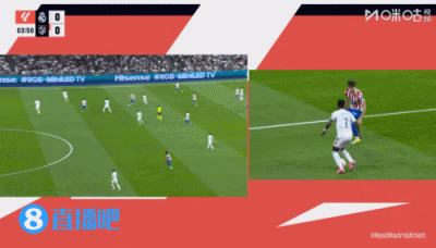  维尼修斯禁区内倒地，VAR短暂回放后确认没有点球