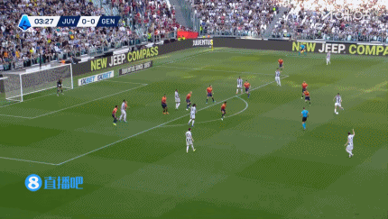 带球进场!凯利头球后做,布雷默4分钟破门,尤文1-0领先