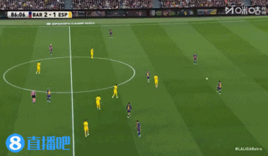  1射2传！西人门将出击未能解围亚马尔笑纳空门，进球前就开始庆祝