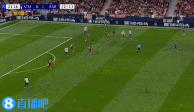  漏判角球！卢克曼晃过孔德横传，格列兹曼包抄撞射被挡出底线