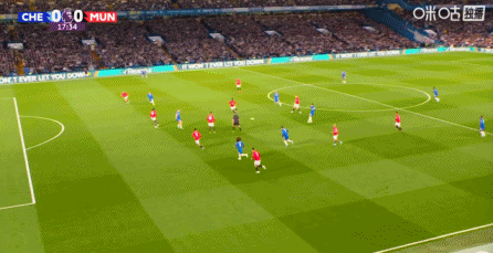  内托挑传找禁区右侧插上的加纳乔，但加纳乔踢呲了