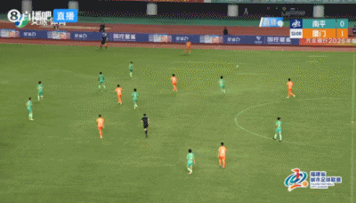  再下一城！王鑫海大力轰门本场梅开二度，厦门队2-0领先南平队