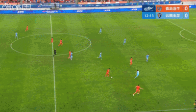 海牛1-0领先玉昆！宋文杰机敏脚后跟破门，金永浩送助攻