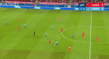 英博1-0领先海港！颜骏凌铲倒对手麦麦提江判罚点球，斯坦丘点射