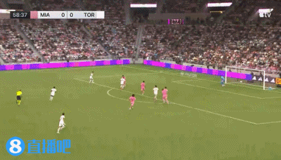 萨金特禁区前兜射破门，迈阿密0-1落后多伦多FC