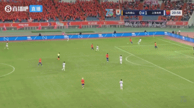 4分钟2球！莱昂纳多助攻安佩姆劲射破门，海港2-0客场领先泰山