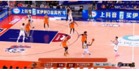 不在状态！孙铭徽连续出现失误 上海反击扳平比分打停广厦
